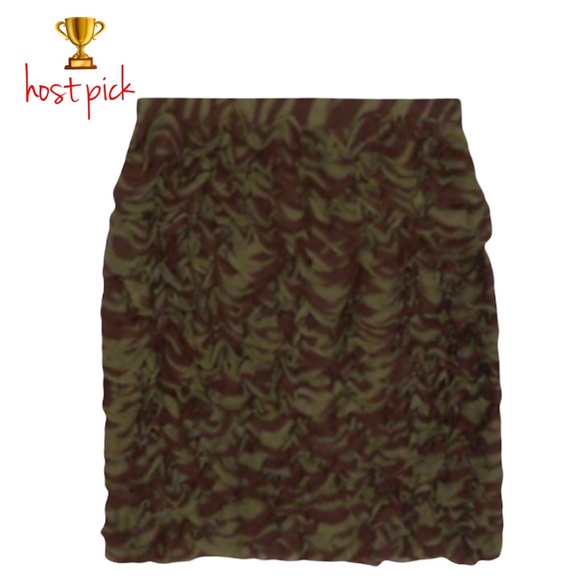MICHAEL Michael Kors Ruffle Silk Mini Skirt - Picture 1 of 3